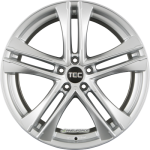 TEC-SPEEDWHEELS - AS4 EVO HYPER-SILBER 8X19 LK:5/108 ET:45 ML:63,4